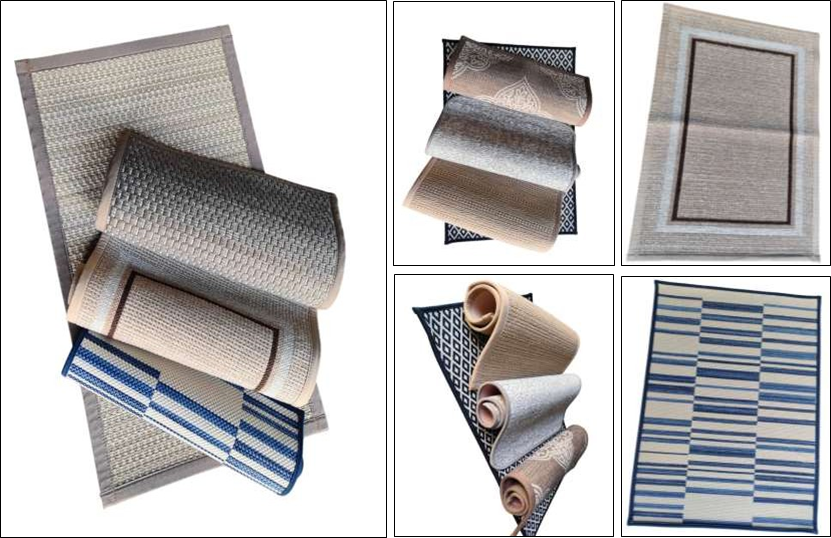 Offer #3129 Dobbie & Jacquard PP Bathmats Stock