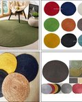 Round Jute Braided Rugs Stock Offer # 2284