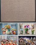 Digital Print Felt Door mats with Rubber Backing Stock Offer # 3224