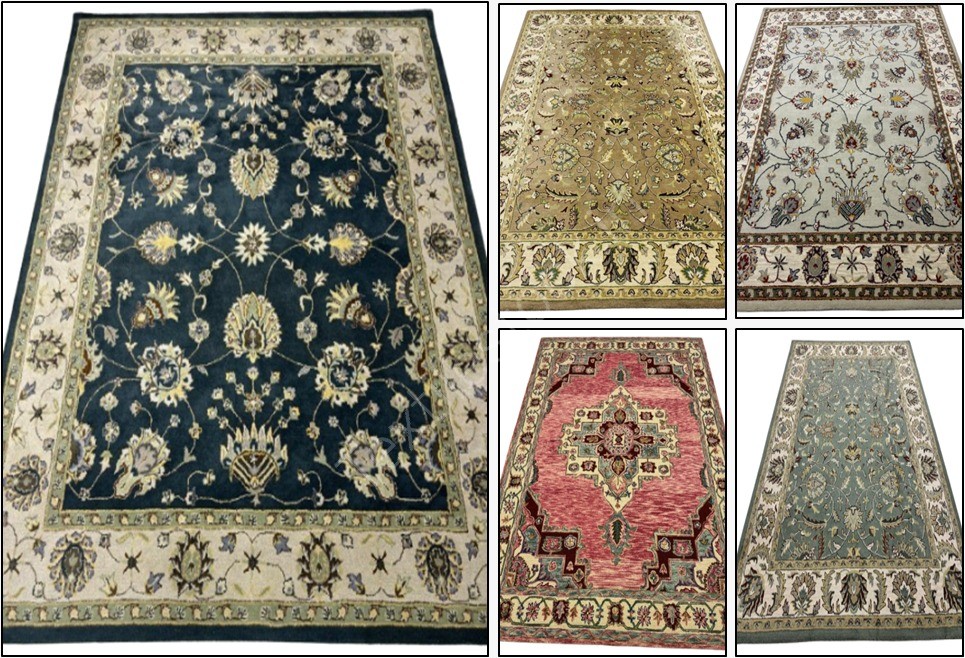 Offer # 3102-  100% Woollen Hand Knotted Woollen Carpet Stock