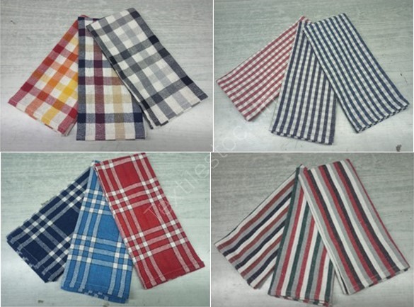 Offer #2950 Cotton Woven Kitchen Towel Stock