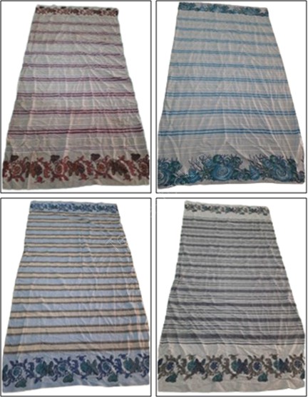 Offer# 2723- 100% Cotton Printed Foutah Stock