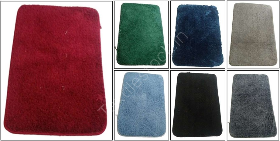 Offer# 3009 Solid Color Micro Latex Bathmat Stock