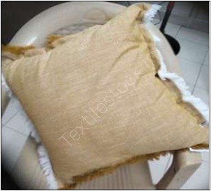 Offer# 3047 100% Cotton Slub Fabric Cushion Cover Stock