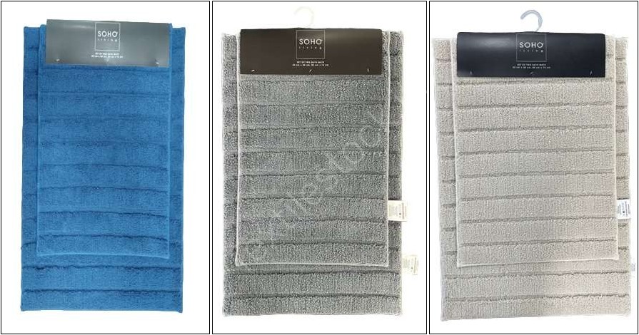 Offer # 2990 (A) Micro Cut Loop Bathmat With Rubber Latex Back
