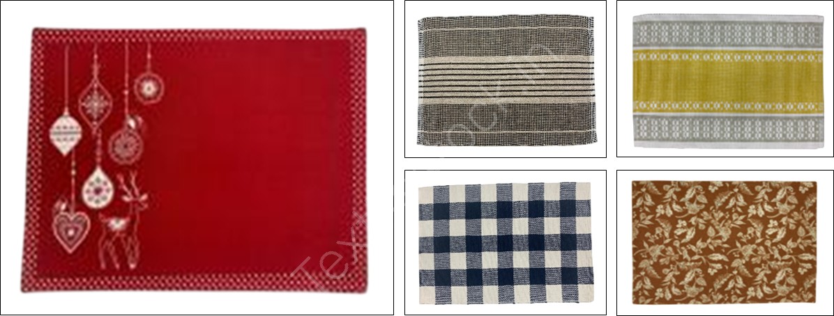 Offer # 3163- 100% Cotton Placemats Stock