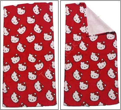 Offer# 3012 100% Cotton Printed Terry Hand Towel Stock