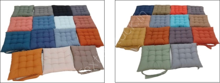 Offer# 3140(A)- 100% Cotton Organized Chairpad Stock