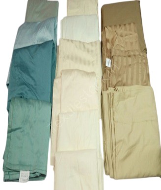 Offer # 2785- 100% Cotton  Satin  Fitted sheet Stock