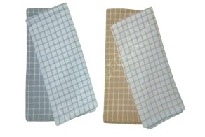 Honeycomb Kitchen Towels Stock Lot | Cotton Waffle Towels Stock Offer# 3218