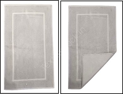 Offer # 3209 100% cotton Jacquard & Dobbie Designer Bathmats  Stock