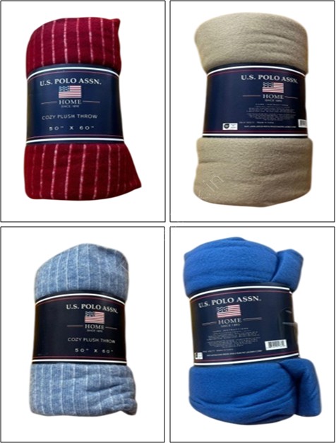 Offer # 3064- 1 x 40 HQ Polar Fleece Throw Stock