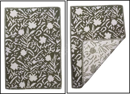 Offer # 3209 100% cotton Jacquard & Dobbie Designer Bathmats  Stock