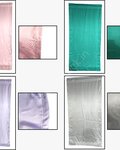 Offer # 3211- Blackout Fabric Window & Door  Curtains Stock