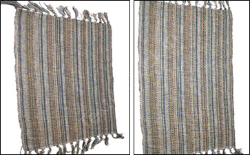 Offer # 3192- Cotton Woven Zig Zag Rug Stock