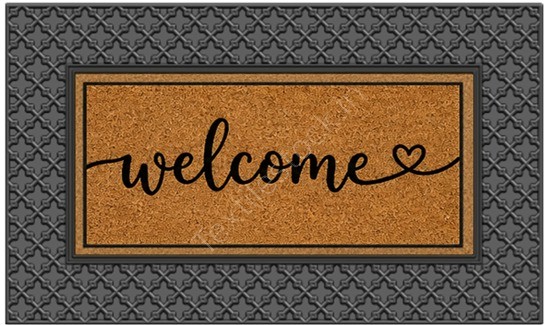 Offer # 3202- Coir & Rubber Door Mat Stock