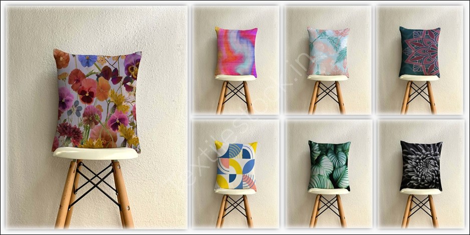 Offer# 3132- Digital Print Velvet Cushion Covers Stock