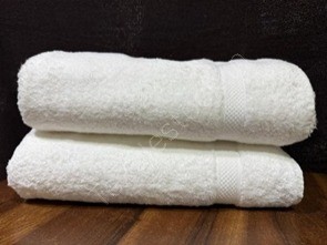 Offer # 3216- 100% Cotton White Bathsheet Stock