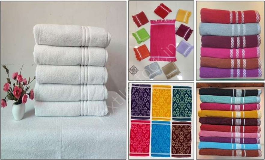 Offer # 2988 Terry Bath, Hand & Face Towel Stock