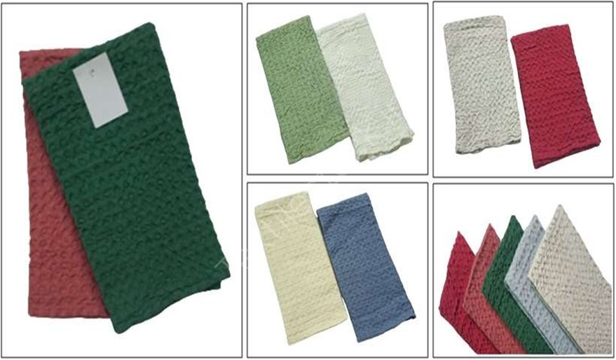 Offer 3017 100% Cotton Kitchen Towel Set of 2 Pcs Stock