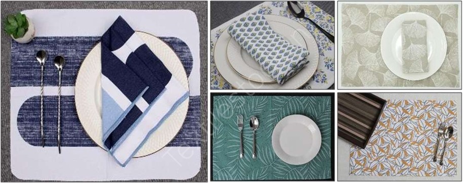 Offer# 3006 100% Cotton Fused Placemat Stock