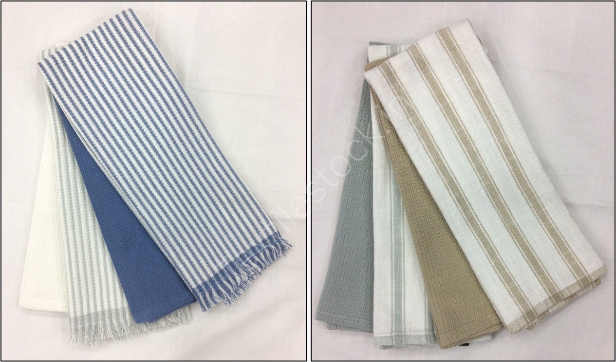 Offer # 3122- 100% Cotton Slub & Waffle Kitchen Towel Stock