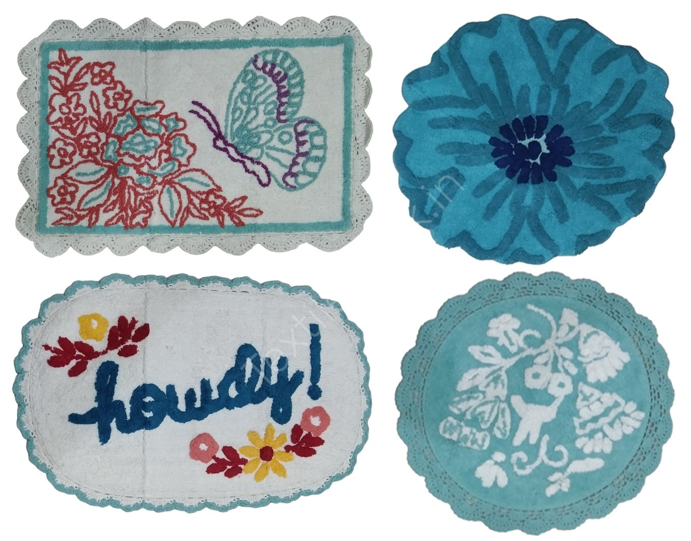 Offer # 2927- 100% Cotton Designer Bathmat Stock