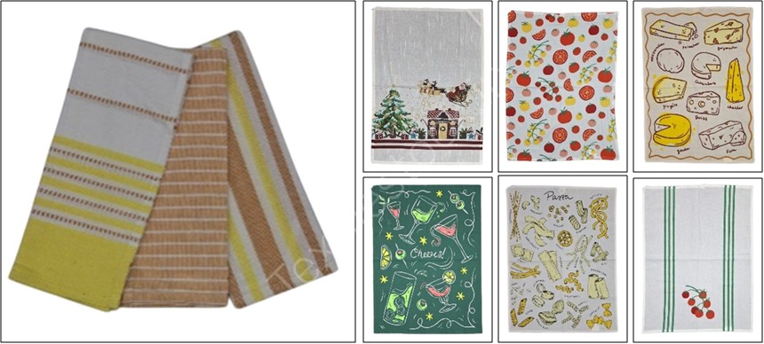 Offer # 3157 100% Cotton Printed & Yarn Dyed Kitchen Towel