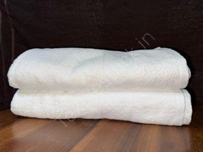 Offer # 3216- 100% Cotton White Bathsheet Stock