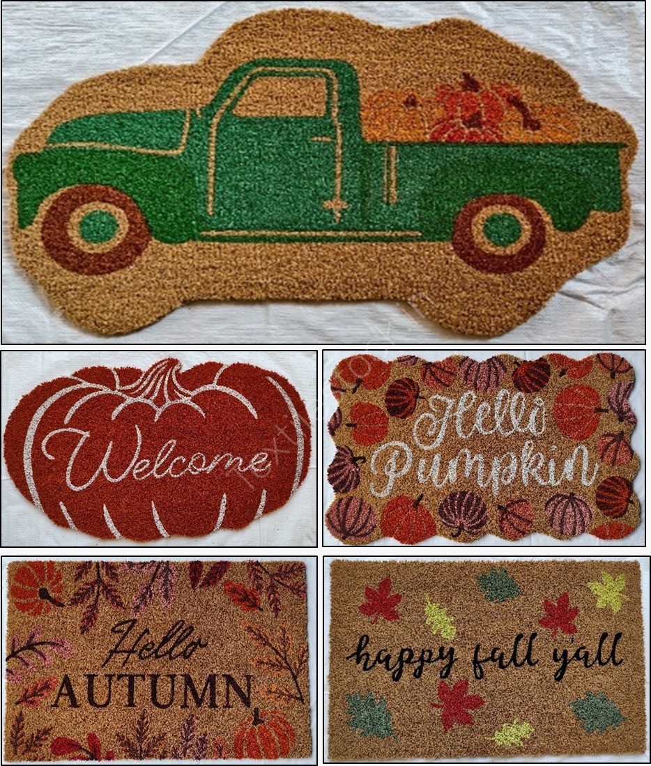 Offer # 3206- 3 X 40 HQ Organized PVC Printed Coir Mat Stock