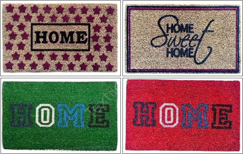 Offer #3158 PVC Flocked & Printed Coir Mat Stock