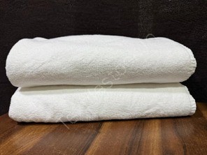 Offer # 3216- 100% Cotton White Bathsheet Stock