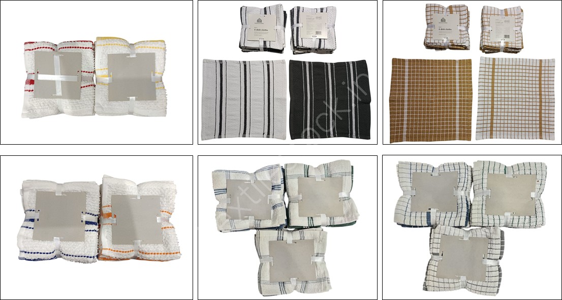 Offer # 2811- Organized Terry Dish Cloth Stock