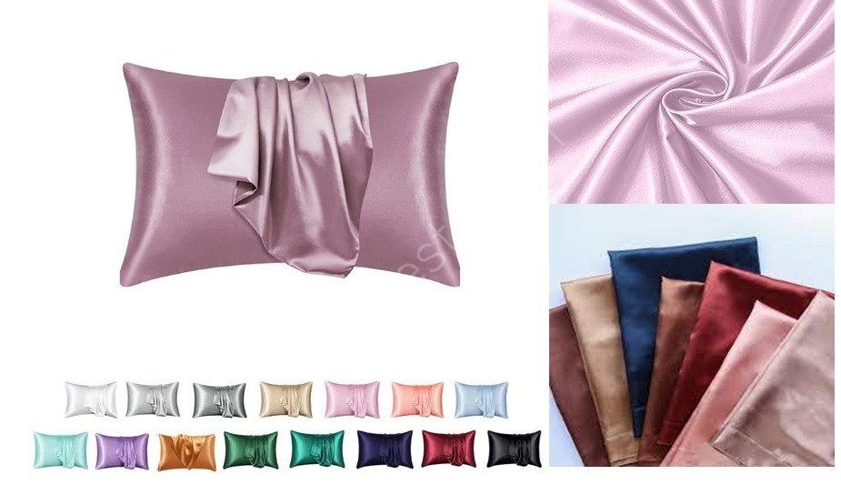 Offer #1936 Cotton Satin Pillow Cases Stock