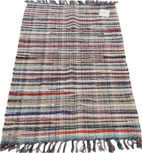 Offer # 3095- 100 % Cotton Multi Chindi Rug Stock