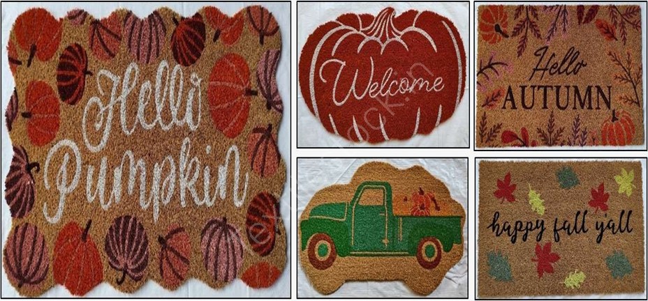 Offer #3127 PVC Backed Coir Printed Doormat Stock