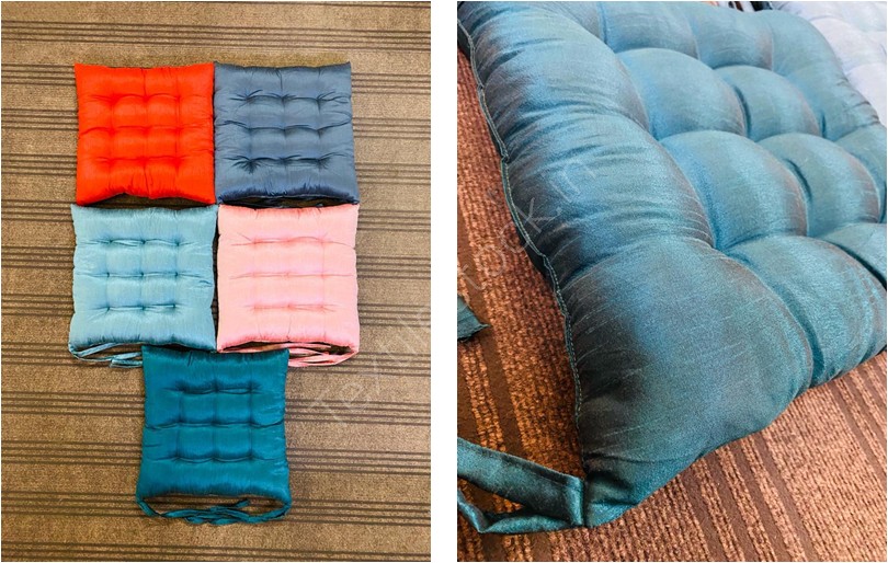 Offer# 2964 (B) Dupion Chairpad Stock