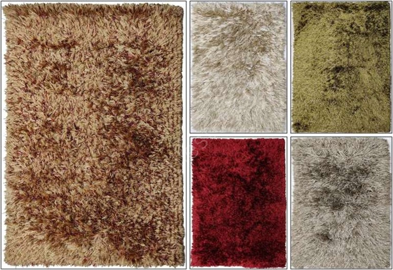 Offer# 3030 (C) Hand Woven Shaggy Carpets Stock