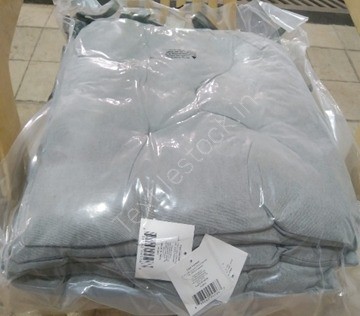Offer # 3215- Poly Filled Vaccum Packed 100% Cotton Chairpads Stock