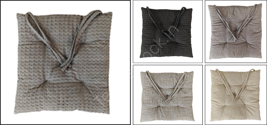 Offer # 3167(B)- 100% Cotton Filled Chairpad Stock