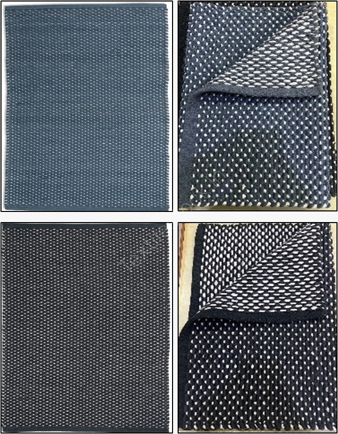 Offer 3107- Handwoven Micro Chennile Rug With Spray Latex