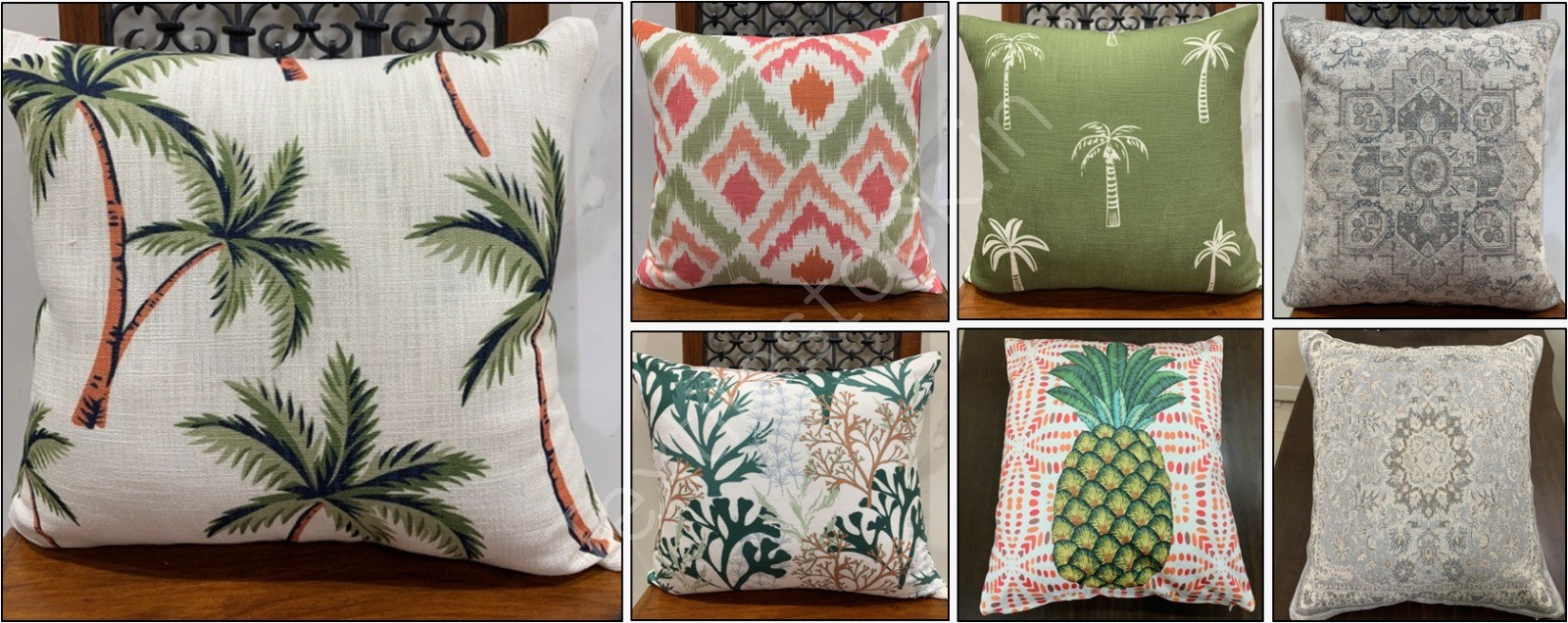 Offer # 3100-Outdoor Poly Matty One Side Print Cushions