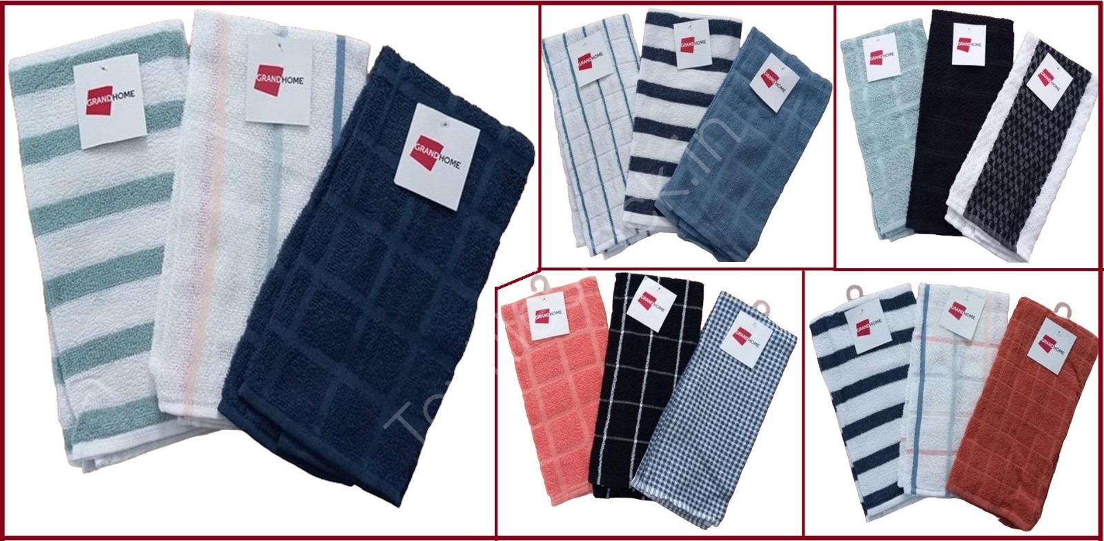 Offer # 2757- Assorted Terry Kitchen Towels Stock