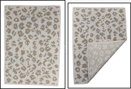 Offer # 3209 100% cotton Jacquard & Dobbie Designer Bathmats  Stock