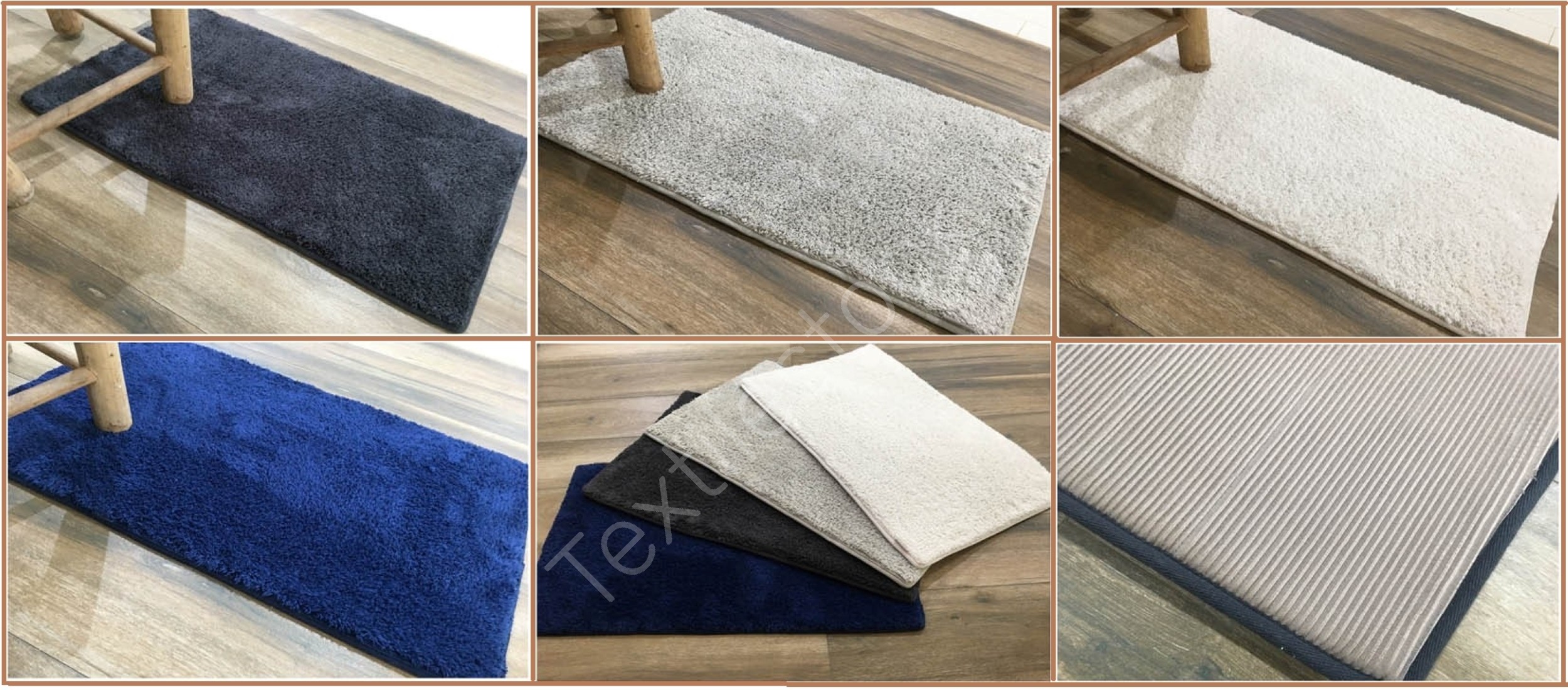 Offer # 2914- 100% Soft Cotton Bathmats with Memory Foam