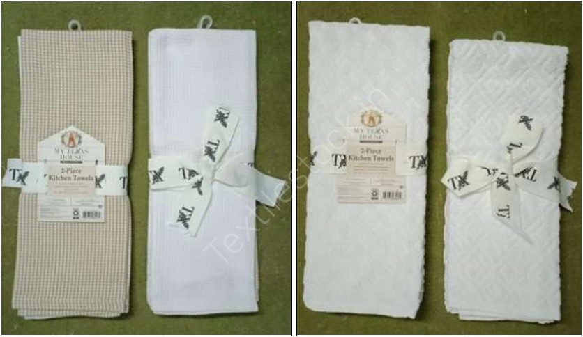 Offer# 3036 100% Cotton Kitchen Towel Set of 2 Pcs Stock