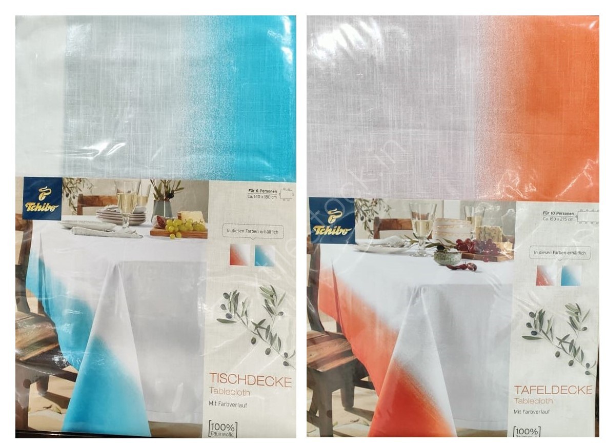 offer #2936 Cotton linen table cover stock