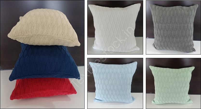 Offer # 3186- 100% Cotton Organized Diamond Design Cushion Cover Stock